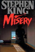 Cover van Misery door Stephen King.