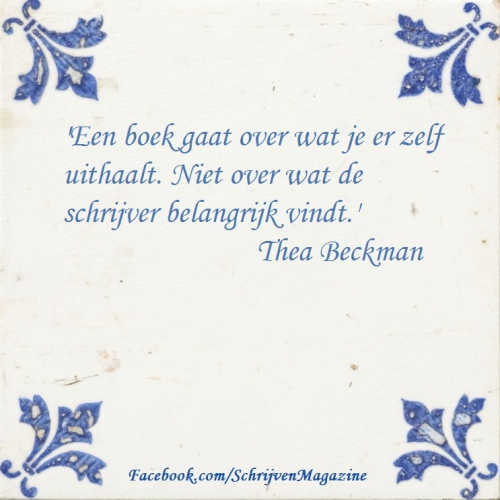 Schrijfwijsheid Thea Beckman