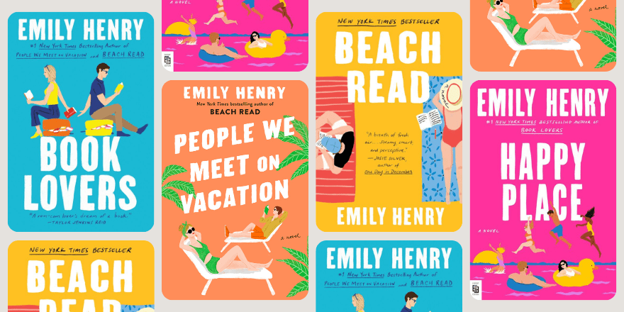 Covers van Emily Henry boeken